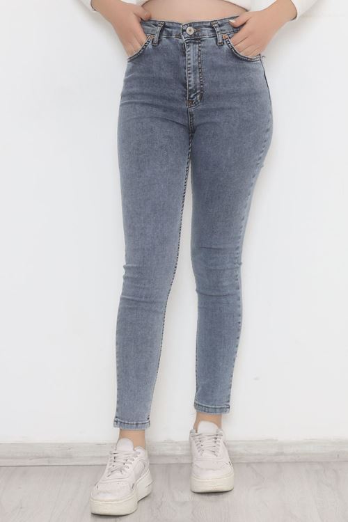 Dar Paça Kot Pantolon Mavi6 - 11918.1431.