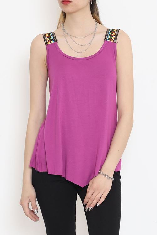 Askılı Atlet Mor - 18158.599.