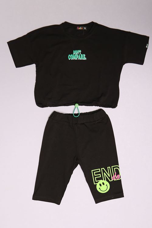 6-9 Yaş Çocuk Takım Siyah - 18097.1567.