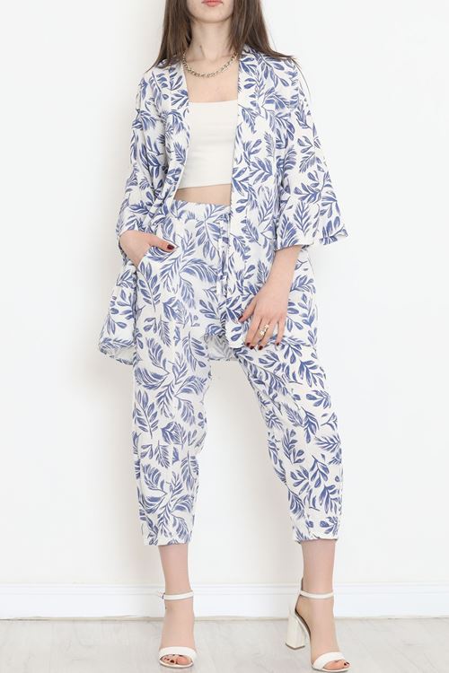 Kimono Takım Saks - 152342.701.