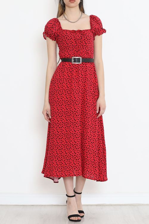 Karpuz Kol Elbise Kırmızı - 152338.701.