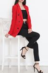 Blazer Ceket Kırmızı - 15528.791.