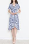 Kimono Elbise Saks - 152341.701.