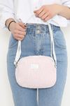 Peluş Çapraz Çanta Pudra - 17340.1624.