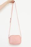 Deri Çarpraz Çanta Pudra - 17337.1624.