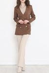 Blazer Ceket Kahve - 16611.1811.