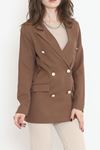 Blazer Ceket Kahve - 16611.1811.