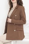 Blazer Ceket Kahve - 16611.1811.