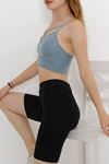 Askılı Spor Bustiyer Mint - 9022.125.