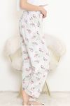 Büyük Beden Pijama Altı Beyazmint - 17102.1048.