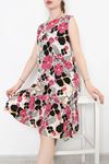 Fırfır Desenli Elbise Ekrumor - 1241.1095.