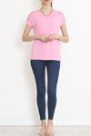 Omuz Dekolteli Bluz Pembe - 11395.599.
