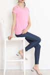 Omuz Dekolteli Bluz Pembe - 11395.599.