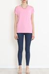 Omuz Dekolteli Bluz Pembe - 11395.599.