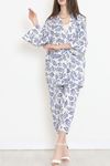 Kimono Takım Saks - 152342.701.