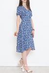Kimono Elbise Mavi - 152341.701.