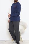 Düğmeli Erkek Pijama Takımı  Lacifüme - 17371.1048.
